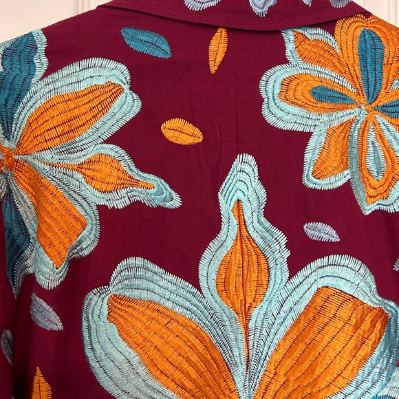 NWT Embroidered Anthropologie Blazer Jacket - Picture 4 of 4